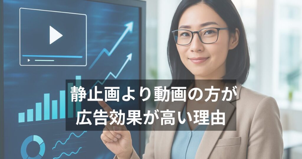 静止画より動画の方が広告効果が高い理由